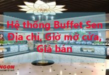 Địa chỉ Nhà hàng Buffet Sen và giá tiền he-thong-buffet-sen